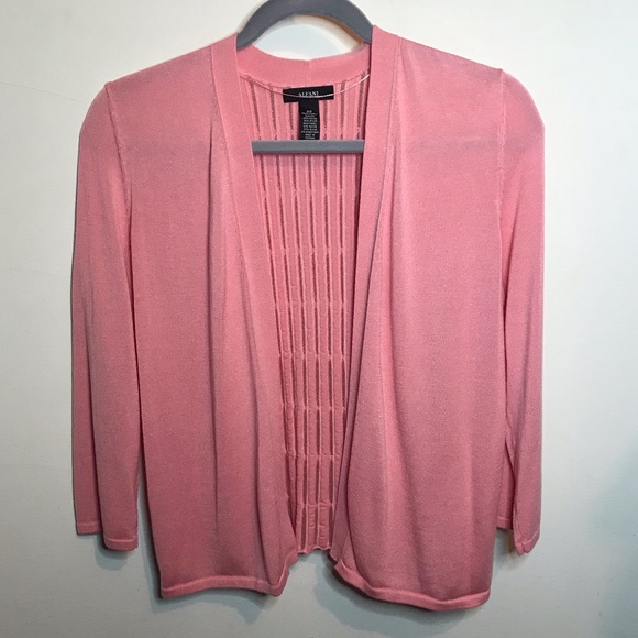Alfani Pink Cardigan - Picture 1 of 3